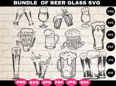 Download Beer Mug Bundle For Cricut