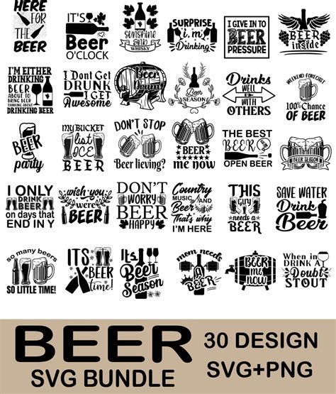 Download Beer SVG Bundle Commercial Use