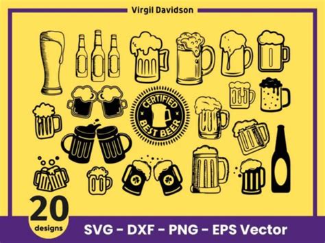 Download Beer SVG Bundle Cut Files