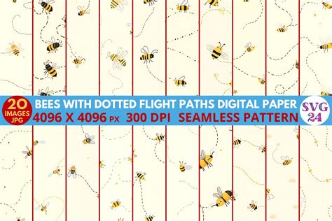 Download Bees, Bee Paths Commercial Use For Crafts