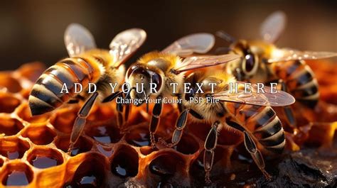 Download Bees Commercial Use Free PSD Mockups