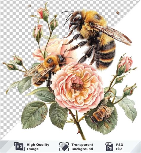 Download Bees Files Free PSD Mockups