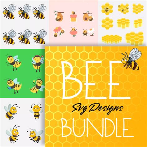 Download Bees MEGA Bundle SVG Bee Bundle SVG... Files