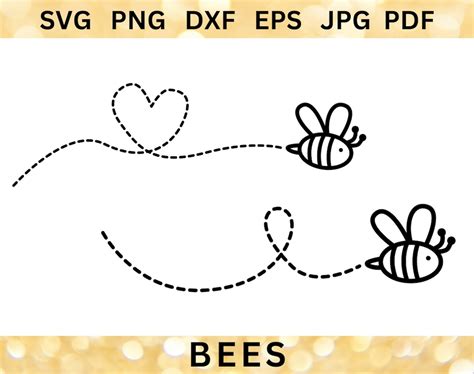 Download Bees for Cricut Machine