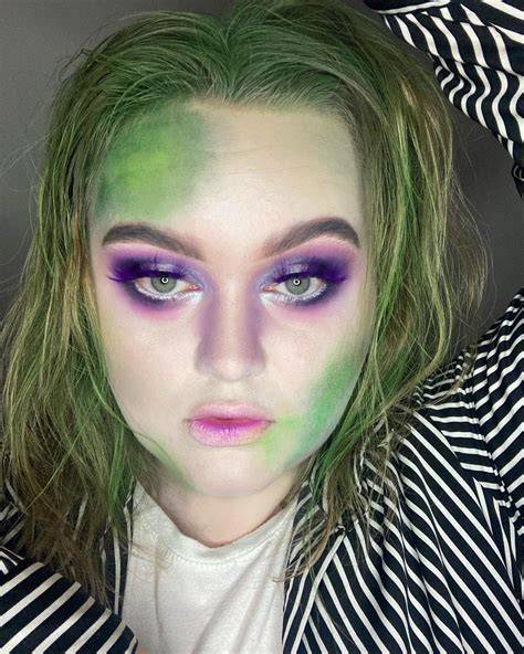 Beetlejuice Makeup Tips