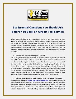 Before You Book: Essential Consultation Questions