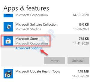 Before You Reinstall the Microsoft Store App