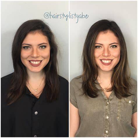 Before and After Subtle Highlights