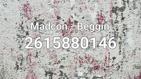Beggin - Madcon Roblox Id - Roblox Music Codes