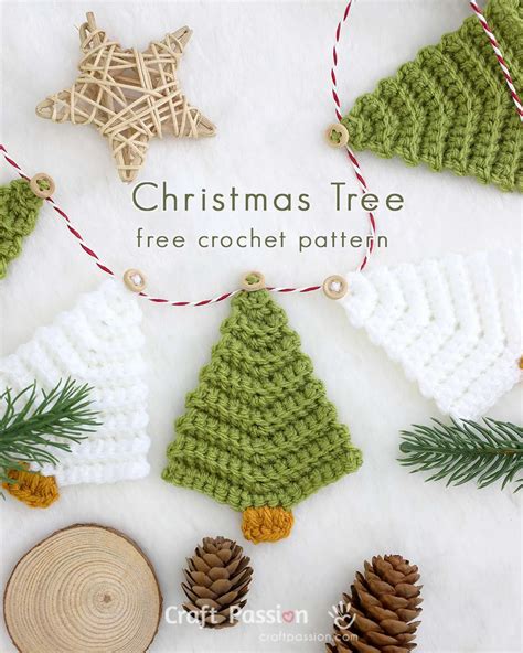 Beginner Crochet Christmas Patterns Free