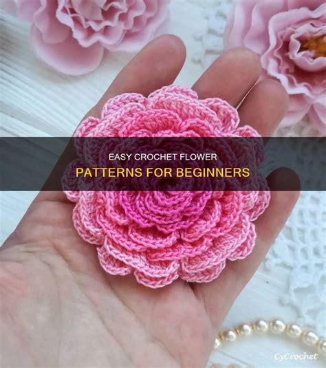 Beginner Crochet Flower