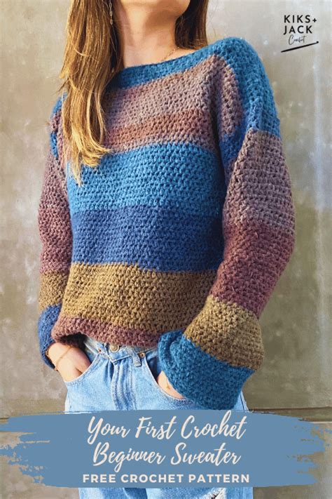 Beginner Crochet Jumper Pattern