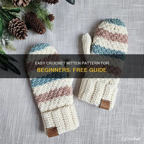 Beginner Crochet Mitten Pattern