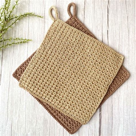 Beginner Crochet Potholder