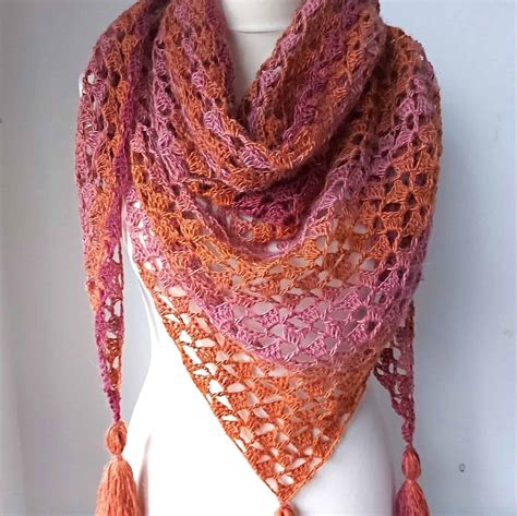 Beginner Crochet Shawl