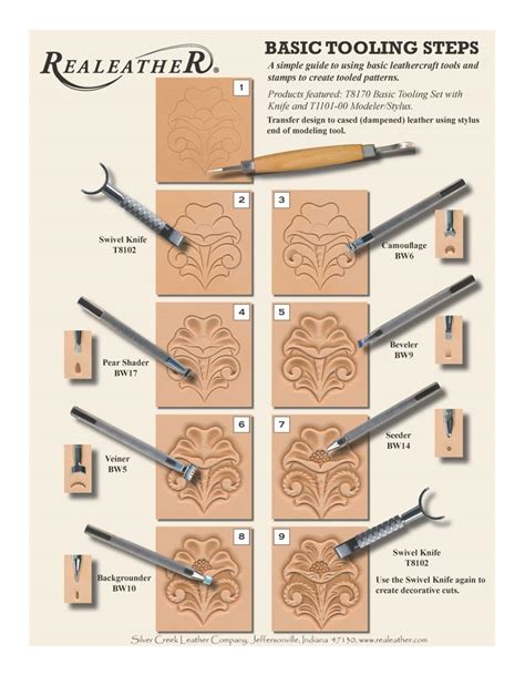 Beginner Leather Tooling Patterns