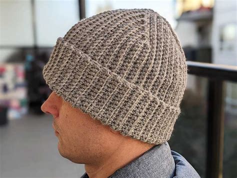 Beginner Mens Crochet Hat Patterns Easy