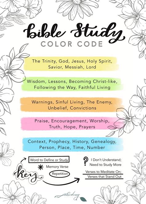 Beginner Printable Bible Study Guide