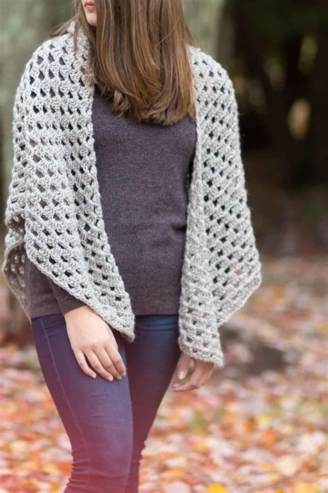 Beginner Shawl Crochet Pattern