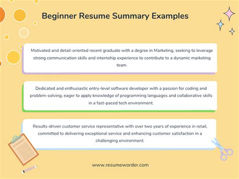 Unleashing Your Potential: Crafting a Beginner's Summary for Your Impressive Resume