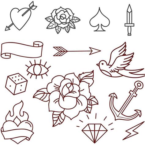 Beginner Tattoo Stencils