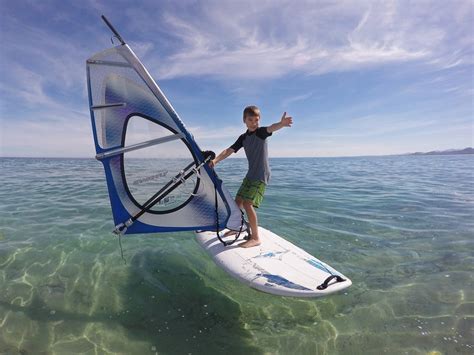 Beginner Windsurfing Lesson