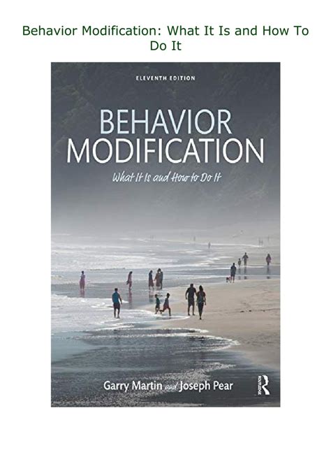 Behavior Modification: What It Is And How To Do It