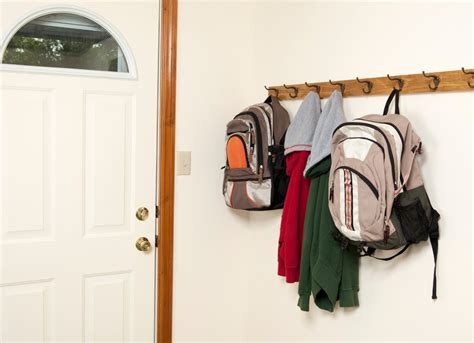 Behind The Door Backpack Storage: Perfect Solution For Your Cluttered Space