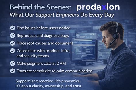 Behind-the-Scenes Support