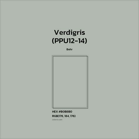 Behr Paint Color Verdigris