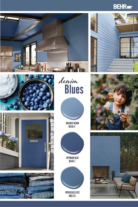 Behr Paint Colors Blue
