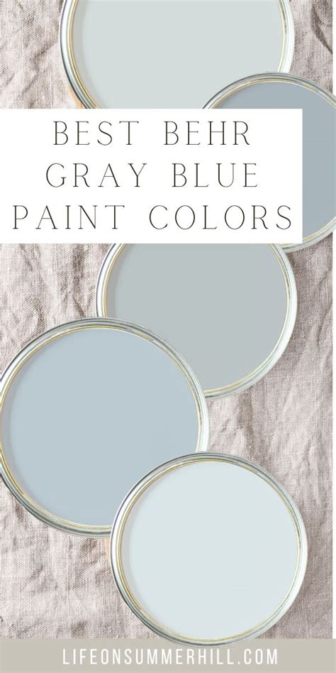 Behr Paint Colors Blue Grey