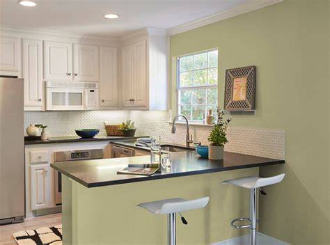 Behr Paint Colors Kitchen Cabinets