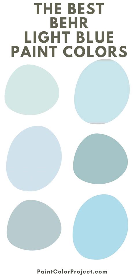 Behr Paint Colors Light Blue
