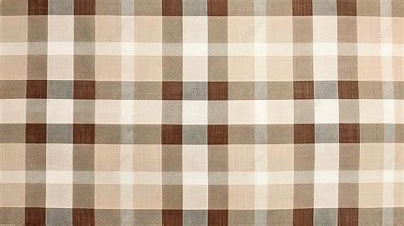 Beige Check Pattern