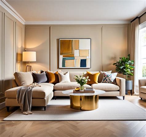 Beige Sofa Living Room