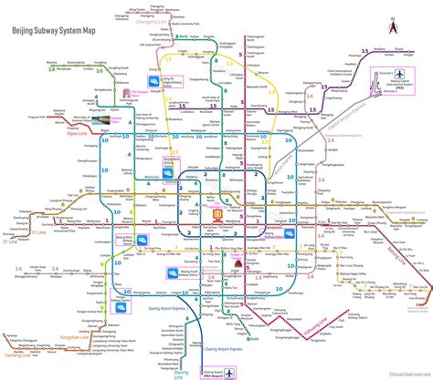 2021 Beijing Subway Maps and Metro System China Mike