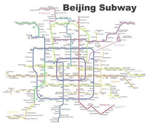 beijing tour，beijing subway map infowestchinago