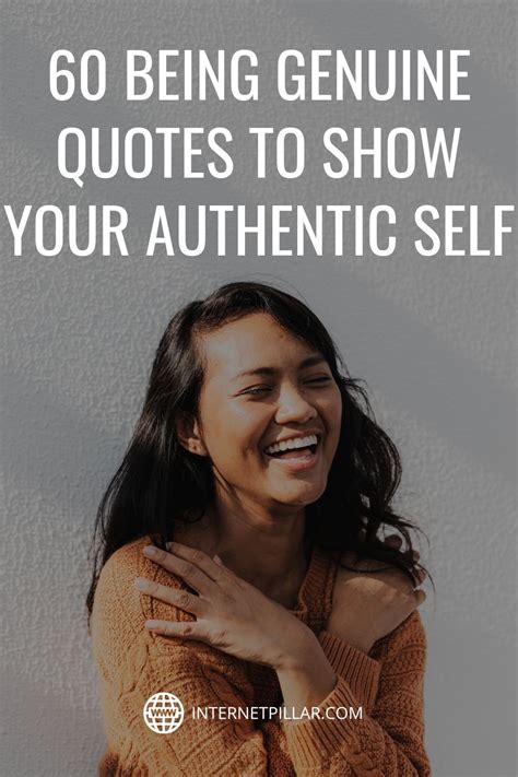 Being Genuine and Authentic