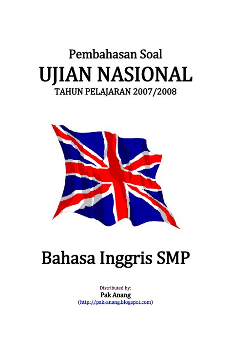 Belajar Bahasa Inggris Untuk UN SMP Indonesia