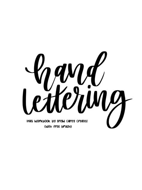 Belajar Hand Lettering Pdf