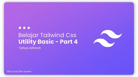 Belajar Tailwind CSS 4: Quiz & Proyek Praktis Lengkap