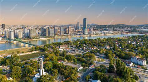 Belgrade panoramic view