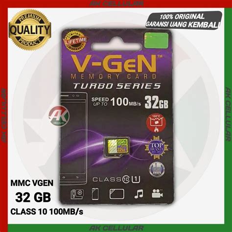 Beli Memory Card 32GB VGEN Terkini, Kini Tersedia di Toko Online!