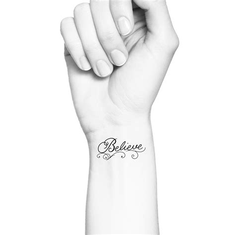Believe In Tattoo