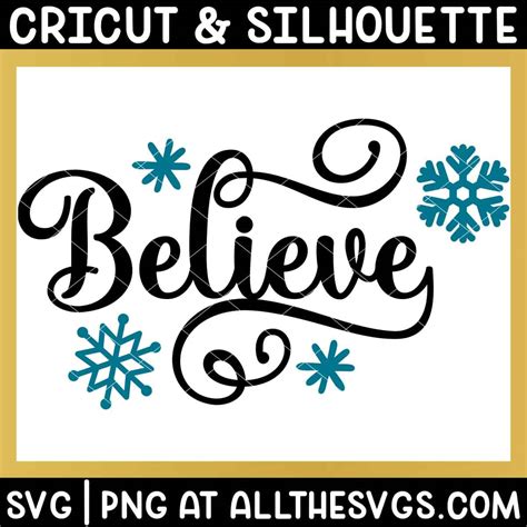 Download Believe SVG File - SVG Design Commercial Use For Crafts