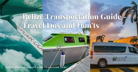 Belize Transportation Options