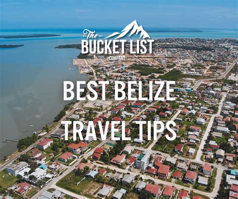 Belize Travel Tips