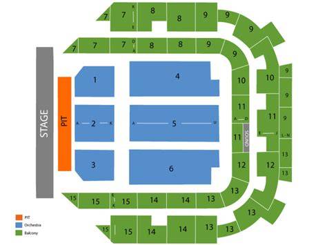 Bell Auditorium Seating Chart