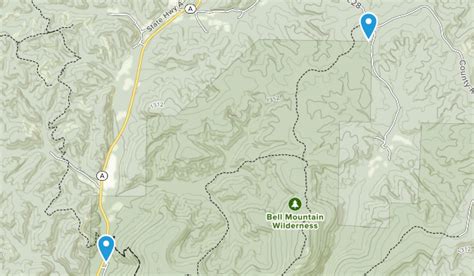 Bell Mountain Wilderness, Southern Trace, and Entire Middle Fork